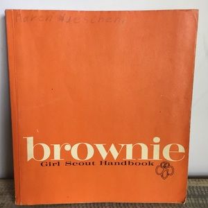 Brownie girl scouts vintage handbook 1963